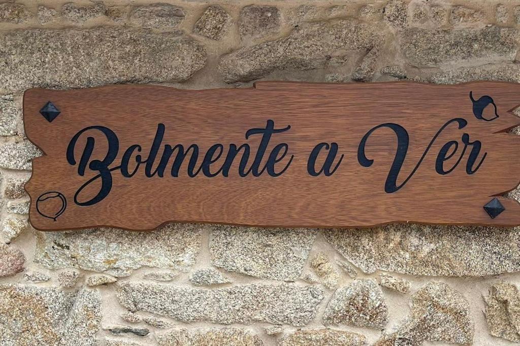 Casa Bolmente A Ver En La Ribeira Sacra. Sober ภายนอก รูปภาพ