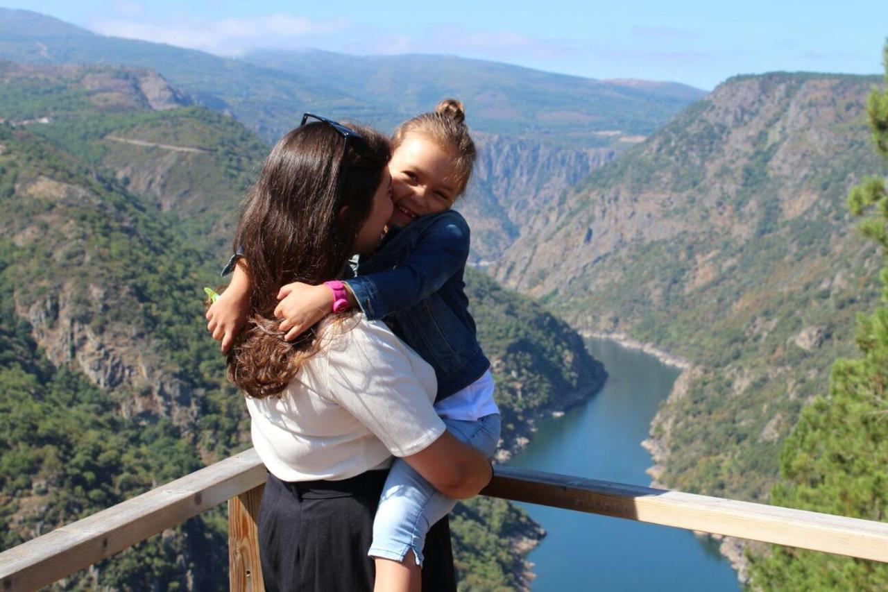 Casa Bolmente A Ver En La Ribeira Sacra. Sober ภายนอก รูปภาพ